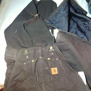 Carhartt insulated overalls